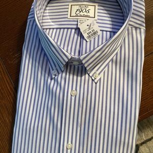 Jos. A. Banks Striped Blue Shirt